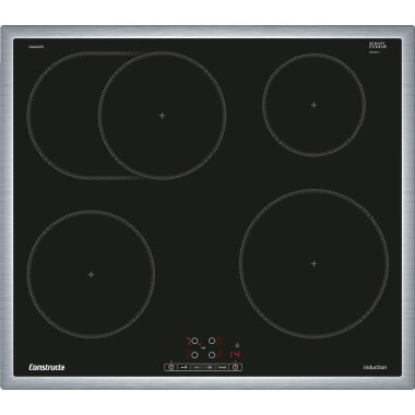 Constructa ca424255, Induction hob, 60 cm, Black, With...