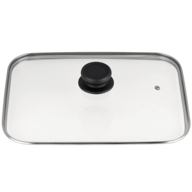 Eurolux Safety glass lid, 32 x 25 cm, incl. lid knob for...