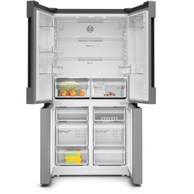 Bosch KFN96VPEA, Serie 4, Kühl-Gefrier-Kombination, mehrtürig, 183 x 90.5 cm, Edelstahl (mit Antifingerprint)