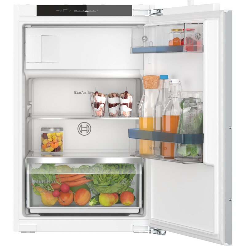 Bosch kil22vfe0, series 4, built-in refrigerator with freezer compart,  519,00 €