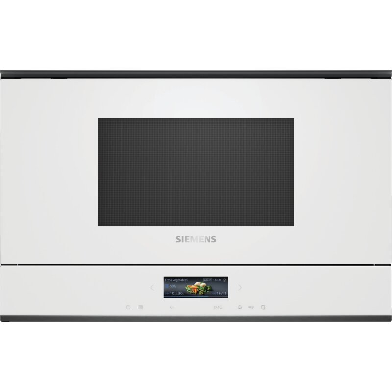 Siemens bf722r1w1, iQ700, built-in microwave, white, 654,00 €