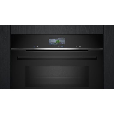 Siemens cm776gkb1, iQ700, Built-in compact oven with microwave functi,  1.530,00 €