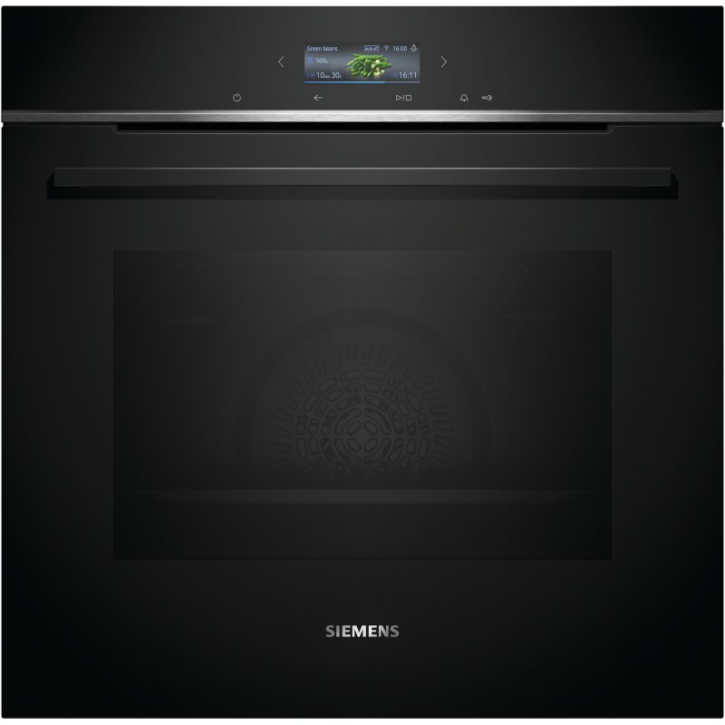 Siemens hb734g1b1, iQ700, built-in oven, 60 x 60 cm, black, stainless,  803,00 €