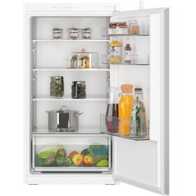 Serie 2, Einbau-Kühlschrank mit Gefrierfach, 122.5 x 56 cm,  Schleppscharnier, KIL42NSE0, Küchenfachmarkt Shop