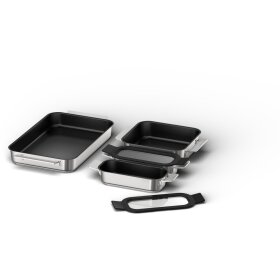 Bosch hez9ff040, cookware set, stainless steel