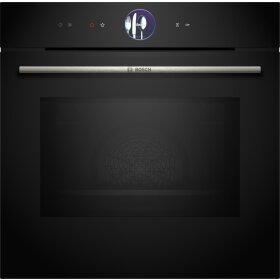 Bosch hmg7361b1, series 8, built-in oven with microwave...