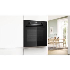 Bosch HBG537BB3, Serie 6, Einbau-Backofen, 60 x 60 cm, Schwarz