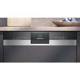 Siemens SX53ES22CE, iQ300, Teilintegrierter Geschirrspüler, 60 cm, Gebürsteter Stahl, XXL