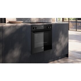 Siemens HE271ABB4, iQ300, Einbau-Herd, 60 x 60 cm, Deep black inox