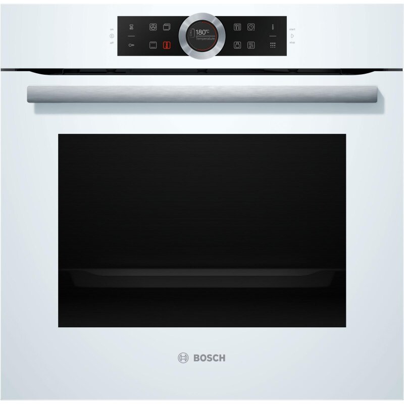 Bosch HBG675BW1, Serie 8, Einbau-Backofen, 60 x 60 cm, Weiß - Günstig,  951,00 €