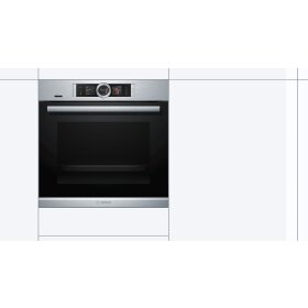 Bosch hrg6769s6, series 8, built-in oven with steam...