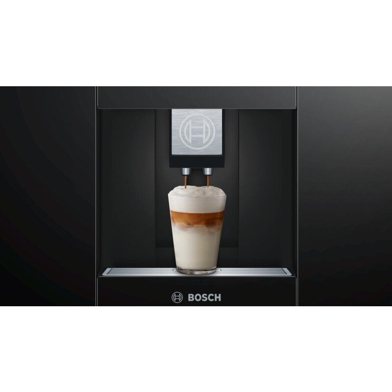 Bosch CTL636EB6, Serie 8, Einbau-Kaffeevollautomat, Schwarz - Günstig,  1.716,00 €