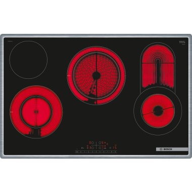 Bosch pkc845fp1d, Series 6, Electric cooktop, 80 cm, With...