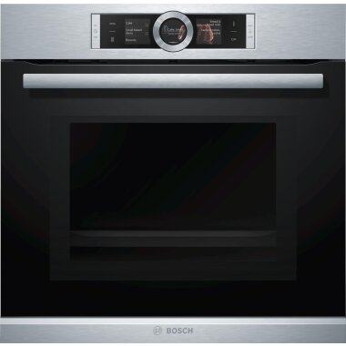 Bosch hmg636rs1, series 8, built-in oven with microwave...