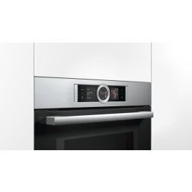 Bosch hmg636rs1, series 8, built-in oven with microwave...