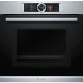 Bosch hmg6764s1, series 8, built-in oven with microwave...