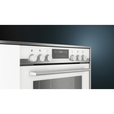 Siemens he517abw0, iQ500, built-in stove, 60 x 60 cm, white, 607,00 €