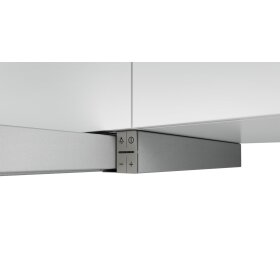 Bosch DFR067A52, Serie 4, Flachschirmhaube, 60 cm, Silber, metallisch