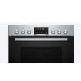 Bosch heb578bs1, series 6, built-in stove, 60 x 60 cm, stainless steel