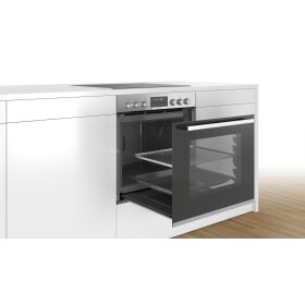 Bosch heb578bs1, series 6, built-in stove, 60 x 60 cm, stainless steel