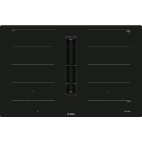 Bosch PXX821D66E, Series 8, hob with extractor hood (induction), 80 cm, flush (integrated)