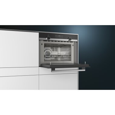 Siemens cm585ags0, iQ500, built-in microwave with hot air, 60 x 45 cm,  840,00 €