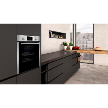 neff b1ccc0an0, n 30, built-in oven, 60 x 60 cm, stainless steel, 435,00 €