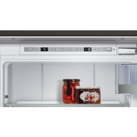 neff ki8878fe0, n 90, built-in fridge-freezer with bottom freezer compartment, 177.2 x 55.8 cm, flat hinge