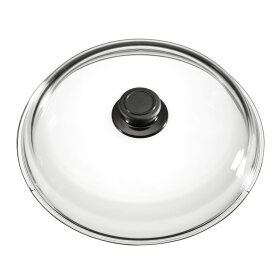 Eurolux Full glass lid including lid knob ø 32 cm
