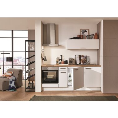 Student kitchen with electric appliances 210cm 24h kitchen nobilia el,  2.100,00 €