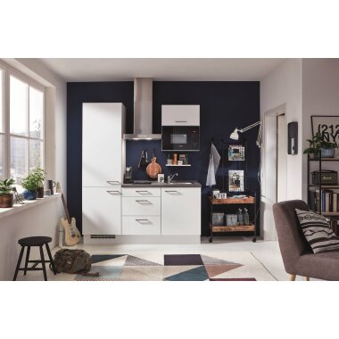 Büroküche mit E-Geräten 180cm 24h Küche nobilia elements - Günstig On,  2.300,00 €