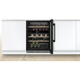 Bosch kuw21ahg0, series 6, wine refrigerator with glass...